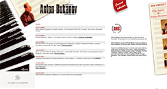 Desktop Screenshot of antonbukanov.com